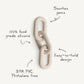 mushie Silicone Baby Links Teether Toy (Shifting Sand)
