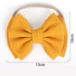 Koolgil Baby Girl'S 5 Inches Soft Double Bow-Knot Nylon Headband Toddler Headdress For Photography Party Festivals (3-Red Army G