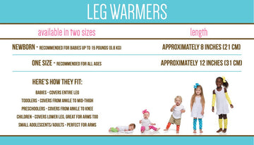 Judanzy 3 Pack Bundle Of Assorted Leg Warmers For Baby & Toddler Boy Or Girl (One Size (12 Pounds To 10 Years)