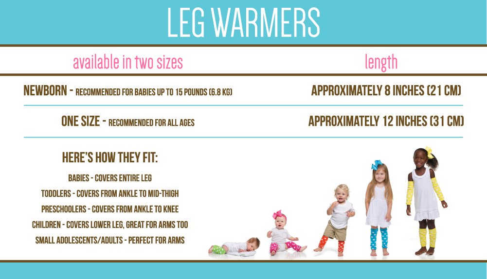 Judanzy 6 Pack Of Boys Leg Warmers