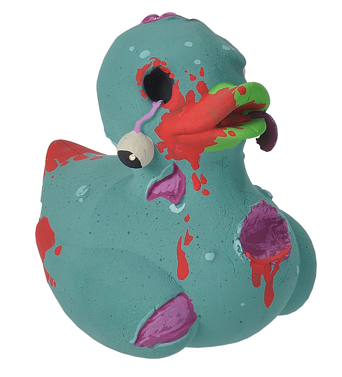 Wild Republic Rubber Ducks, Bath Toys, Kids Gifts, Pool Toys, Water Toys, Zombie, 4