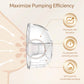Flange Inserts 10Pcs 18/19/20/21/22Mm For 24Mm Pumps, Flange Sizing Kit Compatible With Medela Elvie Lansinoh Spectra Momcozy Br