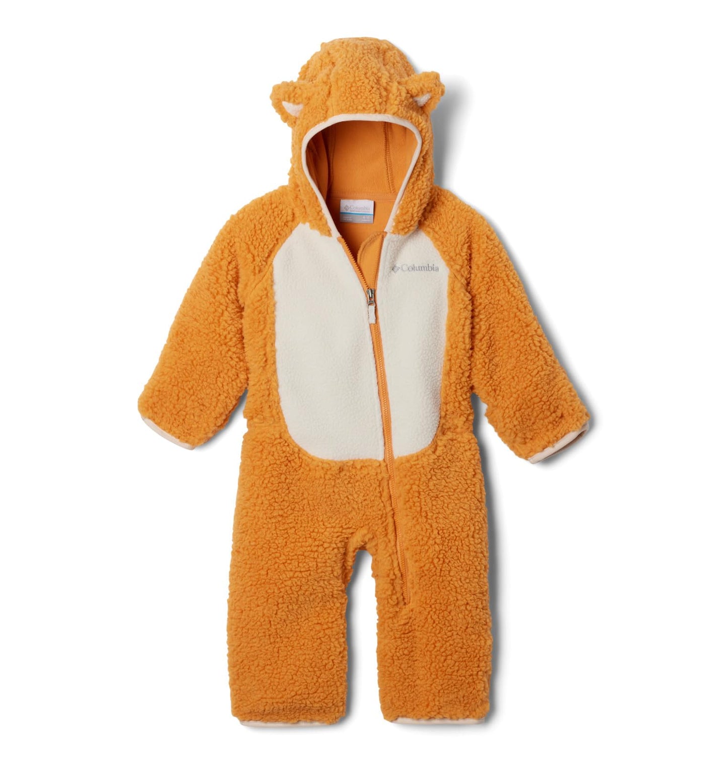 Columbia Baby Foxy Baby Sherpa Bunting, Sunstone/Chalk, 18/24
