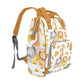 Yeshop Safari Animals Elephant Giraffe Lion Personalized Diaper Bag Backpack Tote With Name,Custom Travel Nappy Mommy Bag Backpa
