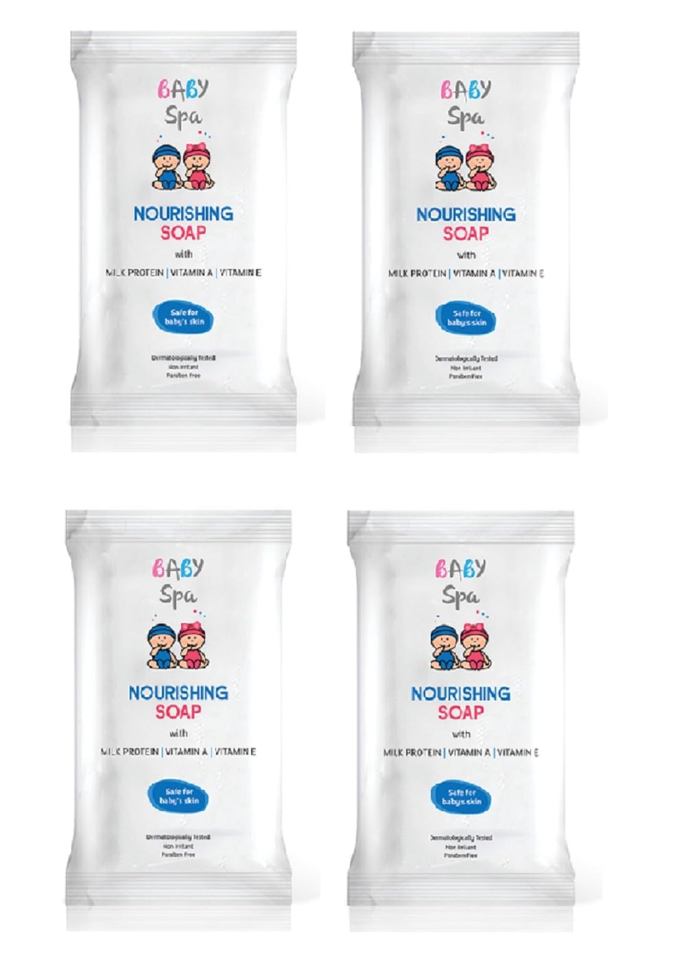 Modicre Baby Spa Nourishing Soap75G (Pack Of 4)