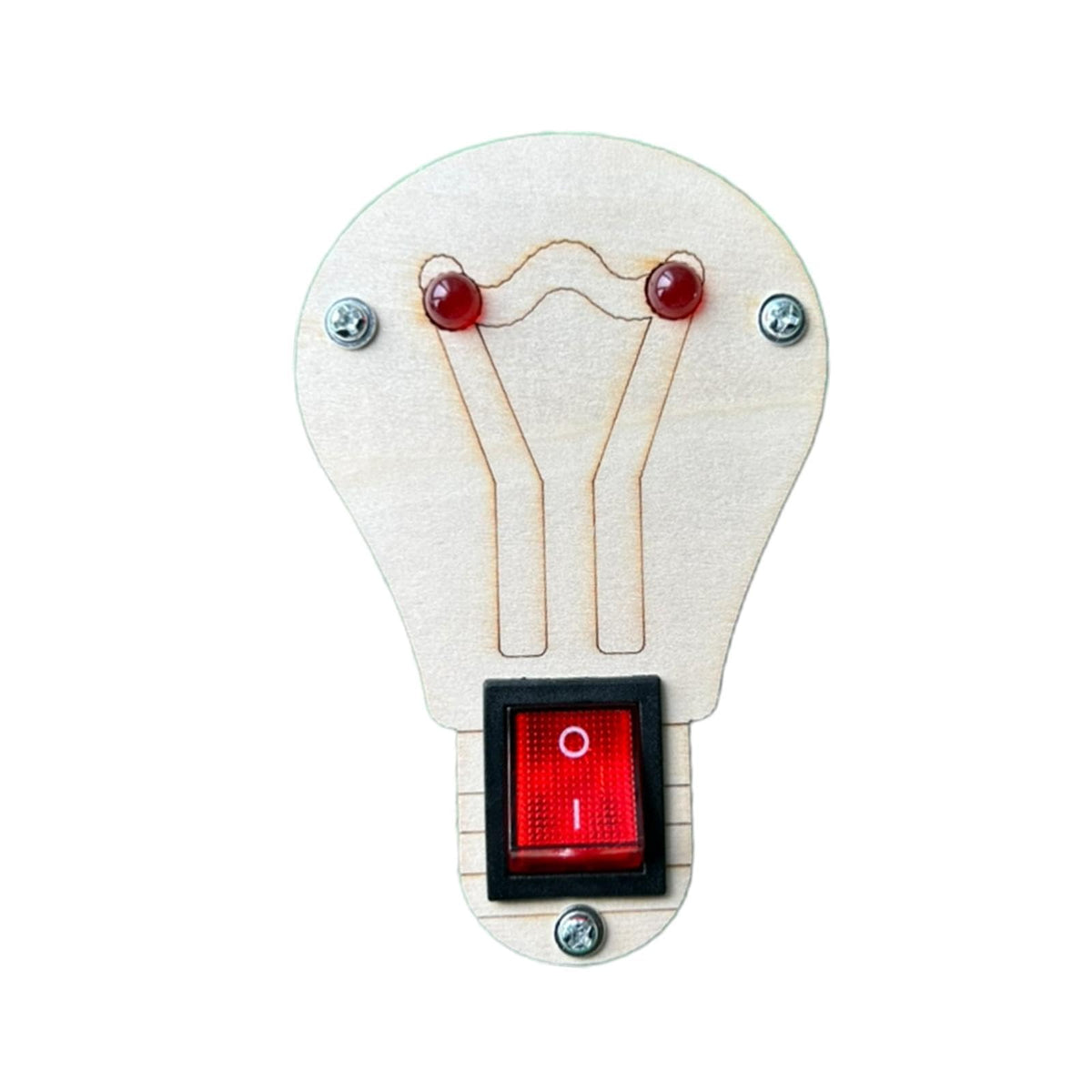ATORSE Wooden Busy Board Accessory Activity Board Material LED Switch Preschool|Baby|Toys for Baby|Developmental Baby Toys