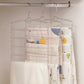 HEAVENGLOW Infant Clothes Hanger, MultiPurpose Organizer, QuickDry, Newborn Bath Towel Trans 5Layer 3Pack