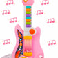 Kids Guitar, Perkidern Kids Electric Guitar Toy Toddler Guitar with Piano Mode Baby Guitar Children Guitar with Strap and Lights