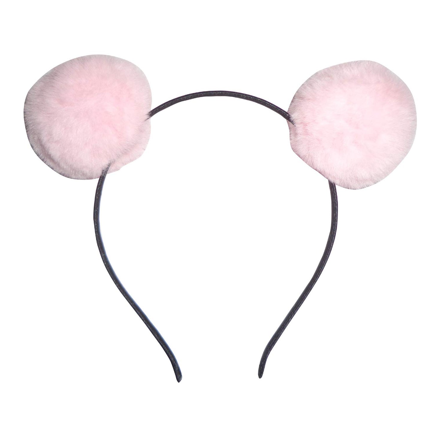 Pom Pom Headband Head Hoop Animal Style Cute Fluffy Hairband For Halloween Costume (E)