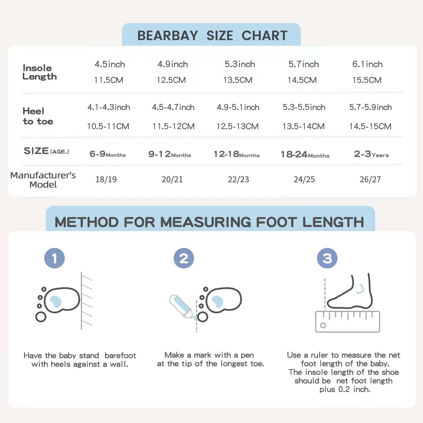 Bearbay Baby Sock Shoes Baby Walking Shoes Infant Non-Slip Breathable Slippers With Soft Rubber Sole Baby Boys Girls Sneakers Kh