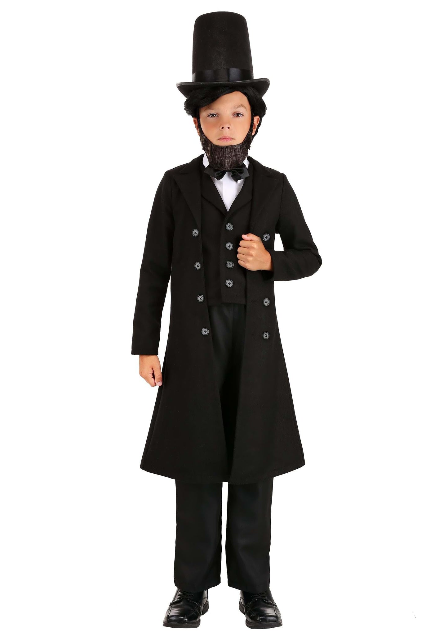 Fun Costumes Kid'S President Abe Lincoln Costume - Small - Black