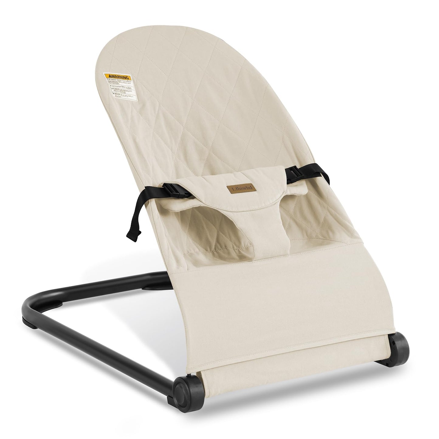 Lfhiwhd Baby Bouncer,Baby Bouncer Seat,Portable Infant Bouncer With 3-Point Safety Harness,Ergonomic Bouncy Seat, Newborns Bounc