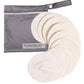Kindred Bravely Organic Reusable Nursing Pads, Washable, for Breastfeeding & Leaking with Carry Bag, 10 Pack 4.5 D (Twilight Reg