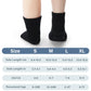 Jakidar 12 Pairs Baby Socks Cotton Crew Toddler Socks Grips Non Slip Bottom Kids Socks, Black 2-4T