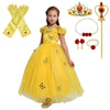 Dressy Daisy Toddler Girls Princess Fancy Dress Up Costume With Accessories Christmas Halloween Outfit Butterfly Size 3T Yellow