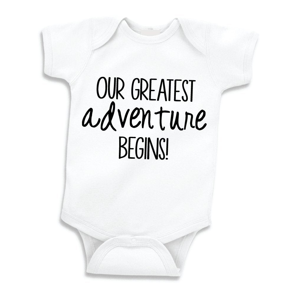 Bump And Beyond Designs Baby-Boys Our Greatest Adventure Pregnancy Ann – Cutebab WBBAPB07CQWDZMH