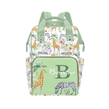 Personalized Diaper Bag Backpack for Women, Custom Name Nursing Mommy Daypack, Diaper Bag for Girls Boys, New Mom Dad Gifts (Wil