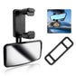 2026 Latest 360 Adjustable Car Mirror for Baby,Clip on Baby Rear View Mirror for Car with Retractable Clamping Arm,Universal Cur