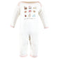 Hudson Baby Unisex Baby Cotton Coveralls, Sweet Bakery, 6-9 Months