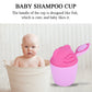 Zerodis Shampoo Cup, Baby Shampoo Cup Cute Kids Wash Hair Bathing Flusher Cup Protection Eye Rinse Cup For Infant Toddler Childr