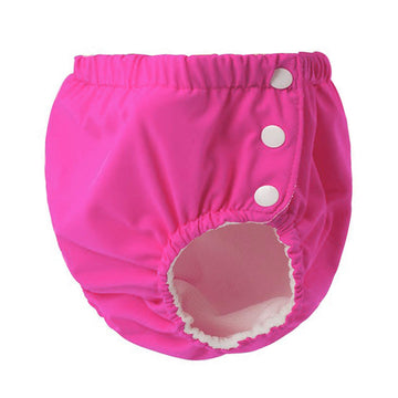 Durio Reusable Swim Diapers Washable Baby Swim Diaper Unisex Infant Toddler Swimming Diapers A Rose 6 Months
