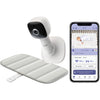 Hubble Connected Dream+ Non-Wearable, Smart Wi-Fi Enabled Baby Movement Monitor for Heart-Rate and Breathing Supervision, HD Bab