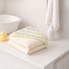 Tidy Sleep Waffle Design Baby Bath Towel - Ultra Soft, Highly Absorbent Flora