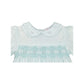 Petit Ami Baby Girls French Bubble With Diamond Smocking, 9 Months, Mint
