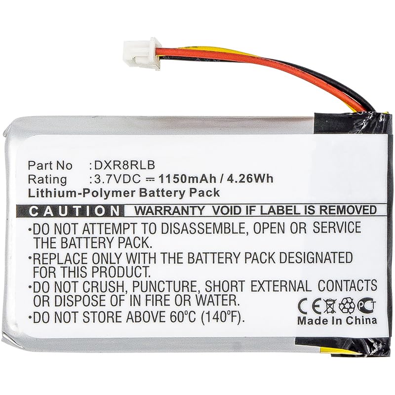 Synergy Digital Baby Monitor Battery, Compatible With Infant Optics Dxr-8 Wireless Monitor Baby Monitor, (Li-Pol, 3.7V, 1150Mah)