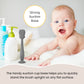 2 Pack Baby Diaper Cream Brush, Diaper Cream Spatula Applicator Silicone Baby Butt Paste Spatula For Babies, Newborn (Gray, Whit