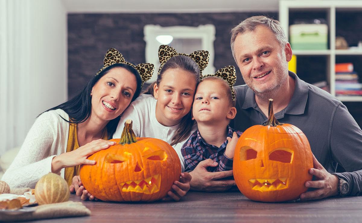 Zoonai Cute Cat Ears Headband Halloween Christmas Cosplay Party Costume Hair Accessory For Girls (Leopard)