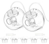 2 Pack CaraCups Wearable Milk Collection Sets and 10pcs Flange Inserts 13/15/17/19/21 * 2pc for Spectra S1 S2 9 Plus and SG, Fit