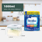 Tourdeus 1000Ml Formula Travel Container Airtight Formula Dispenser On The Go, 11Oz, 0.66Lb, 300G, Clear