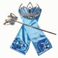 Dreamhigh Princess Princess Butterfly Costume Dress With Cosplay Accessorries Size 5-6 Years