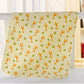2Pcs Pack Monvecle Baby Infant Waterproof Cotton Changing Pads Washable Resuable Diapers Liners Mats (2Pcs Pink-28'X20')
