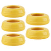 Replacement Collar Rings - Baby Bottle Screw Rings, Pack of 5 Replacement Screw Rings, Leak-Proof Baby Bottle Accessories Food-G