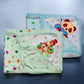 Baby Wrapping Sheet, Soft Cotton Blanket, Cartoon Print, Pack of 2, Newborn Swaddle Wrap