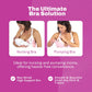 Nurturally Nursing And Pumping Bra, Adjustable Breast Pump Bra, Non-Wired Pumping Bra Hands Free, High Support Nursing Bras For