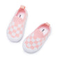 Baby Walking Shoes First Boy Girl Walker Infant Sock Tennis Mesh Sneakers Breathable 6 9 12 18 24 Months Pink Size 6-12 Months I