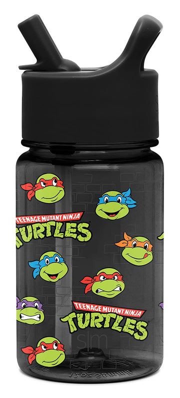 Simple Modern Nickelodeon Kids Water Bottle Plastic Bpa-Free Tritan Cup With Leak Proof Straw Lid | Reusable And Durable For Tod