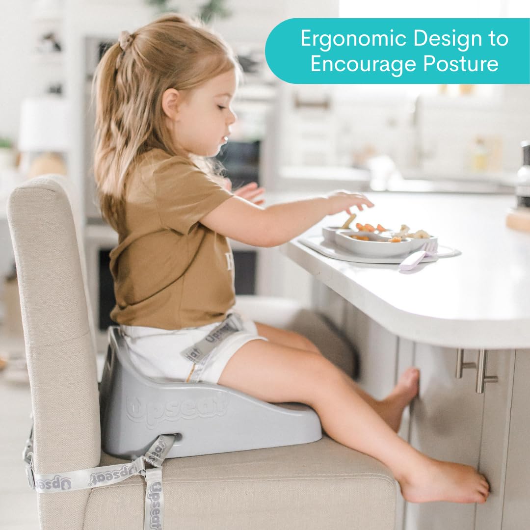 Upseat Boost Ergonomic Toddler Booster Seat For Dining Table, Developed With Physical Therapists To Encourage Posture, 3-Point H
