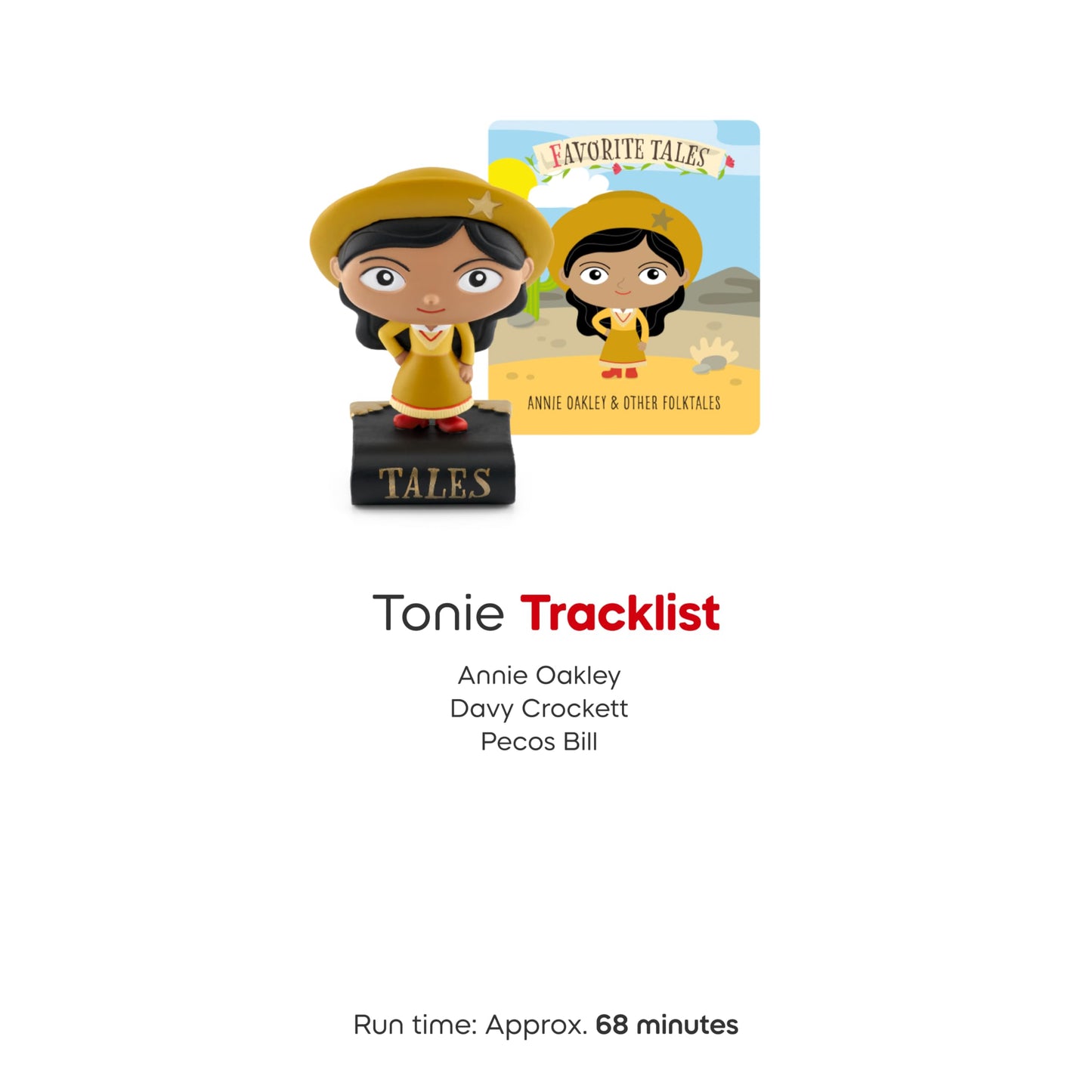 Tonies Favorite Tales: Eloise & Other Folktales Audio Toy Figurine, narrated by Celebrity Voices
