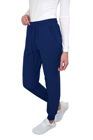 Gt Performance Womens Medical Nursing Jogger Scrub Pant Indigo-Medium, Navyindigo