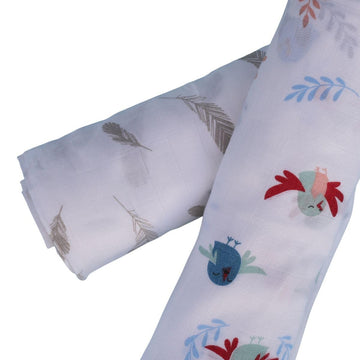 FawnFeel Swaddle for Newborn Baby, Infants I 100% Bamboo Fabric I Breathable, Soft & Lightweight I Multipurpose: Blanket, Nursin