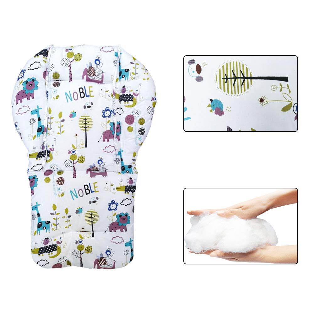 Kocpudu High Chair Pad,Highchair Seat, Highchair Cushion, Seat Pad,Soft And Comfortable, Light And Breathable, Cute Patterns, Ma