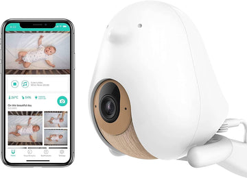 CuboAi Plus Smart Baby Monitor: Sleep Safety Alerts for Covered Face, Danger Zone & Sleep Analytics - 1080p HD Night Vision Came