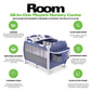 Joovy Room-Playard, Nursery Center, Bassinet, Changing-Table, Slate