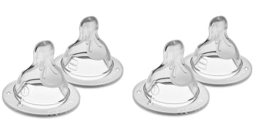 Mam Bottle Nipples Slow Flow Nipple Level 1, For Newborns And Older, Skinsoft Silicone Nipples For Baby Bottles, Fits All Mam Bo