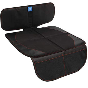 Funbliss Car Seat Protector For Child Car Seat - Auto Seat Cover Mat For Under Carseat With Thickest Padding To Protect Leather