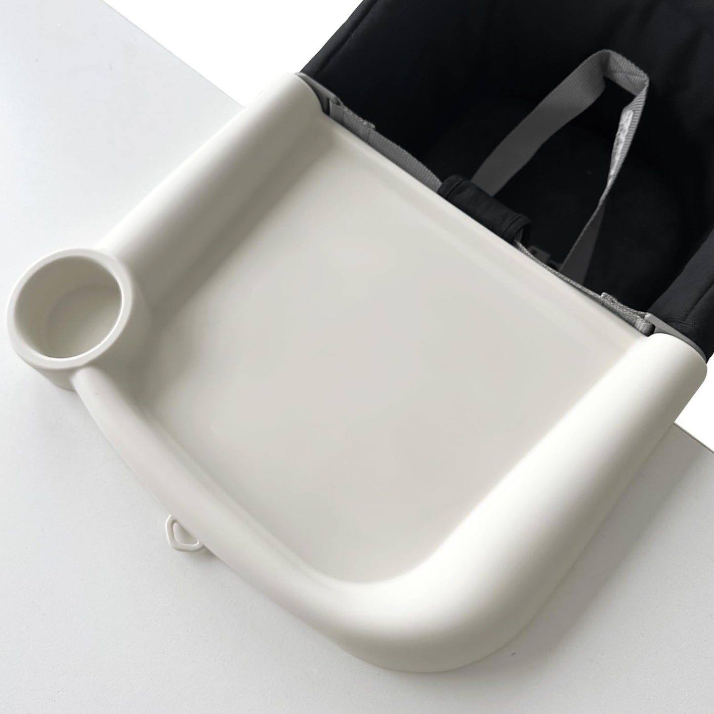 FAILUN Silicone Baby Dining Tray Compatible with Inglesina Fast Table Chair & Other Hook-On High Chairs,Portable Clip-On Fast Ta